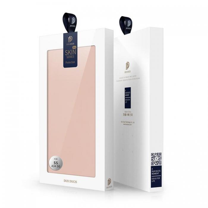 Dux Ducis - Dux Ducis Galaxy A34 5G Plnboksfodral SkinPro - Rosa