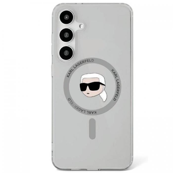 KARL LAGERFELD - Karl Lagerfeld Galaxy S25 Mobilskal MagSafe Karl Printed Logo - Svart