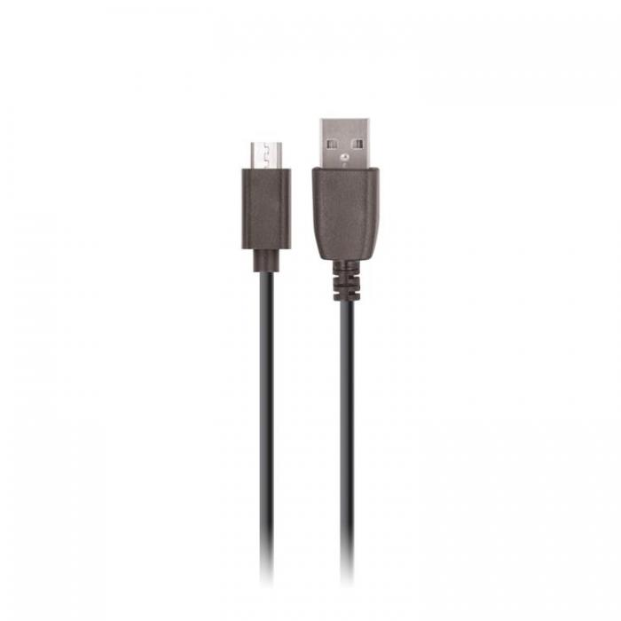 Maxlife - Maxlife Vggladdare 1x USB 1A + Micro-USB Kabel - Svart