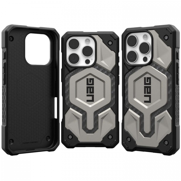 UAG - UAG iPhone 16 Pro Mobilskal MagSafe Monarch Pro - Titanium