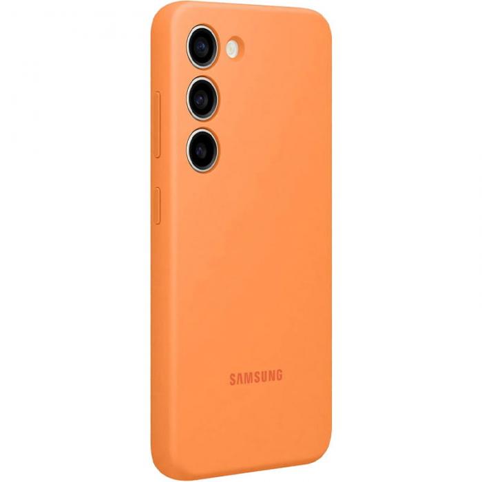 OEM - Samsung Skal i silikon fr Samsung Galaxy S23, orange