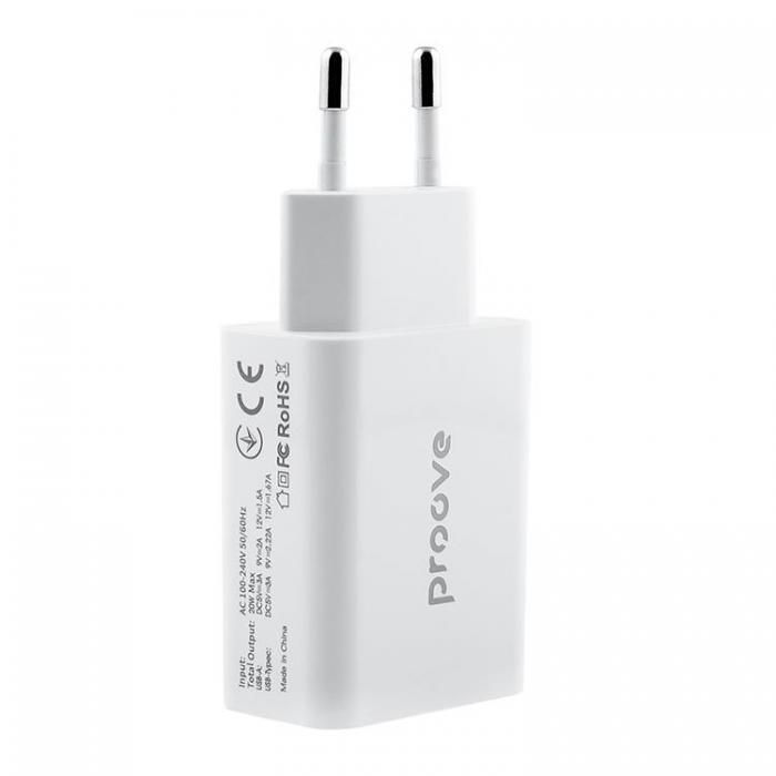 Proove - Proove Snabbladdare 20W Rapid - Vit