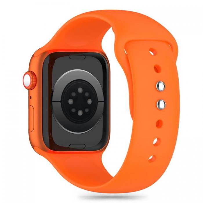 Tech-Protect - Tech-Protect Apple Watch (40/41/42mm) Armband Silikon - Orange