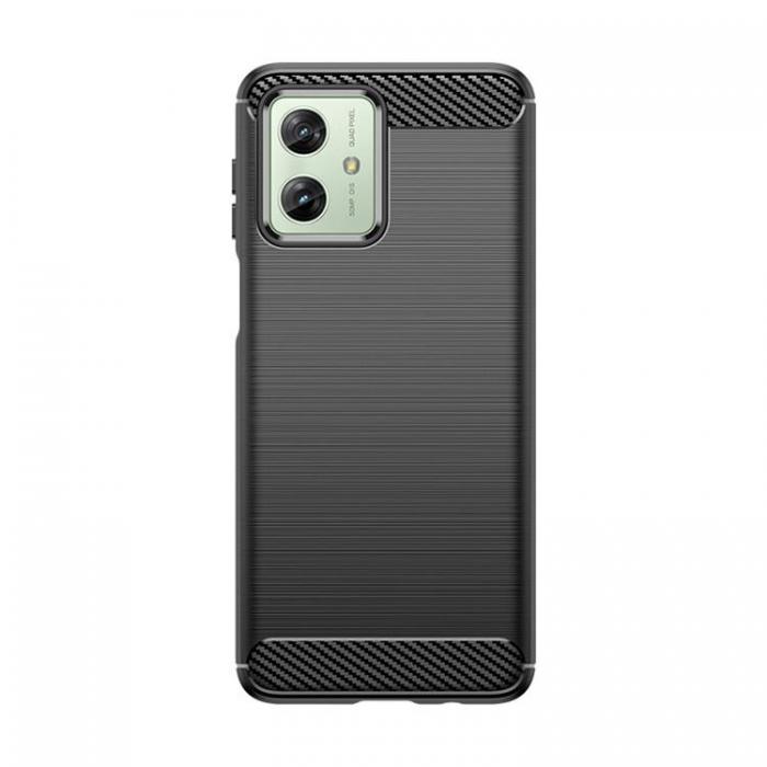 A-One Brand - Motorola Moto G54 Mobilskal Carbon - Svart