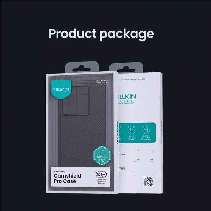 Nillkin - Nillkin Galaxy S25 Edge Mobilskal CamShield Pro - Grn