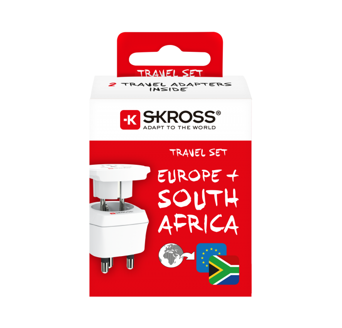 SKROSS - SKROSS El-Adapter Sydafrika/Europa