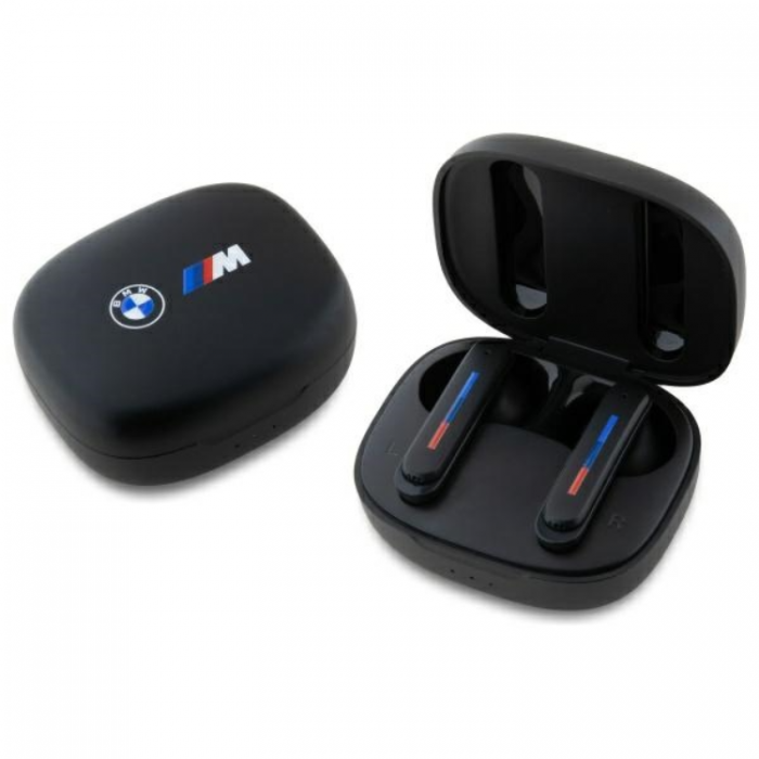 BMW - BMW In-Ear Hrlurar TWS Printed Logos - Svart