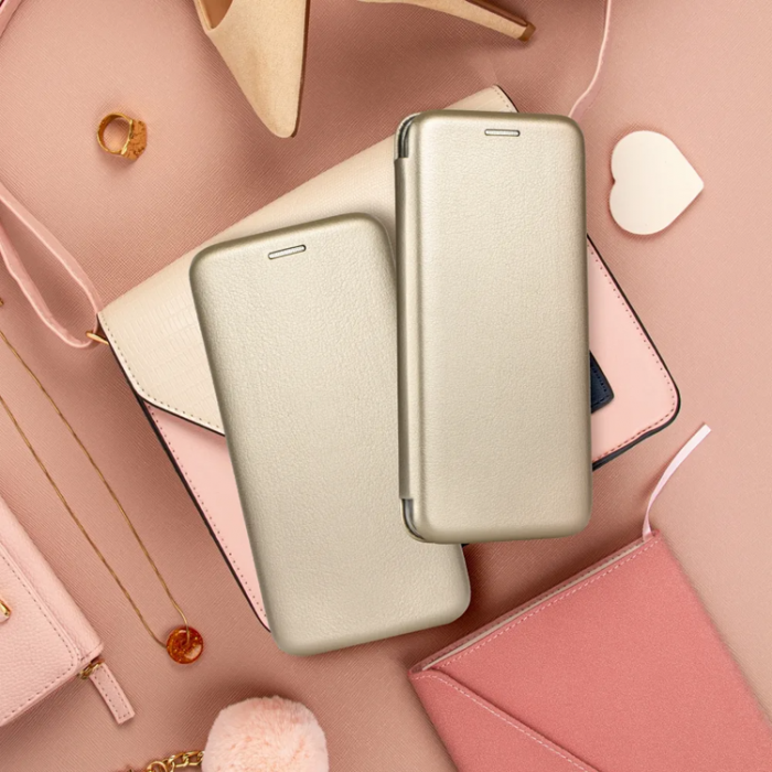 A-One Brand - Galaxy S25 Plnboksfodral Elegance - Guld