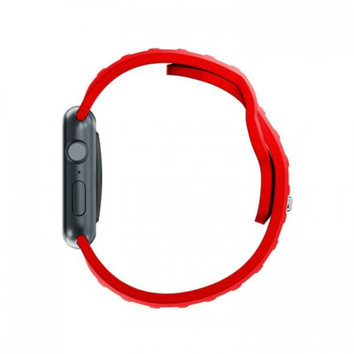 3MK - 3mk Apple Watch (38/40/41mm) Armband Silikon - Rd