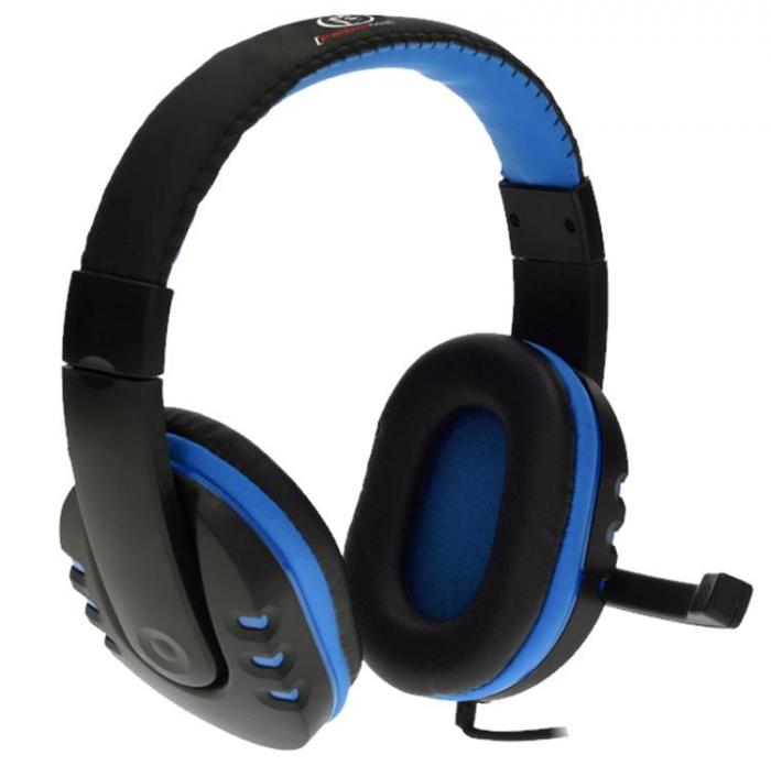 Rebeltec - Rebeltec Over-Ear Hrlurar Trdbundna med Mikrofon Revol - Svart