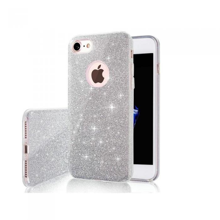 OEM - Glitter 3in1 Skal till iPhone 12 Mini - Silver