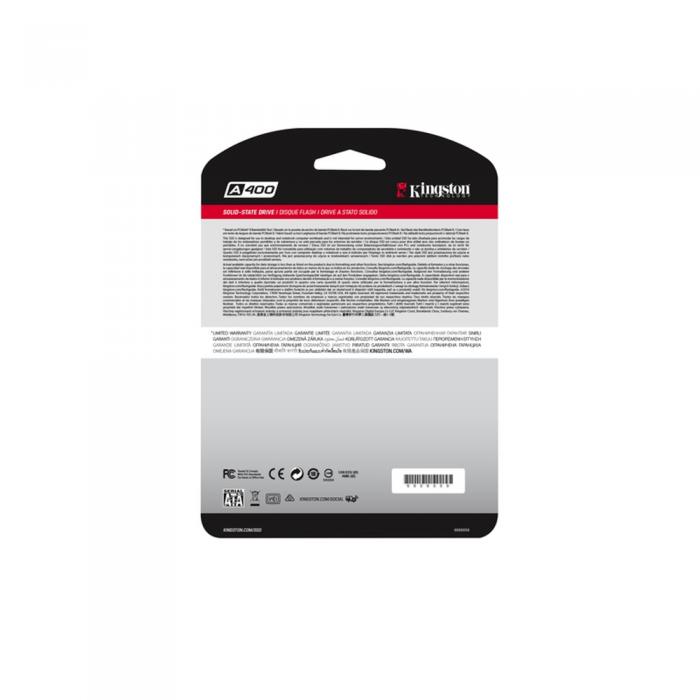 Kingston - Kingston A400 SSD 240GB SATA III 2,5