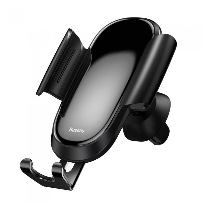 BASEUS - Baseus Future Gravity Car Mount Air Vent svart