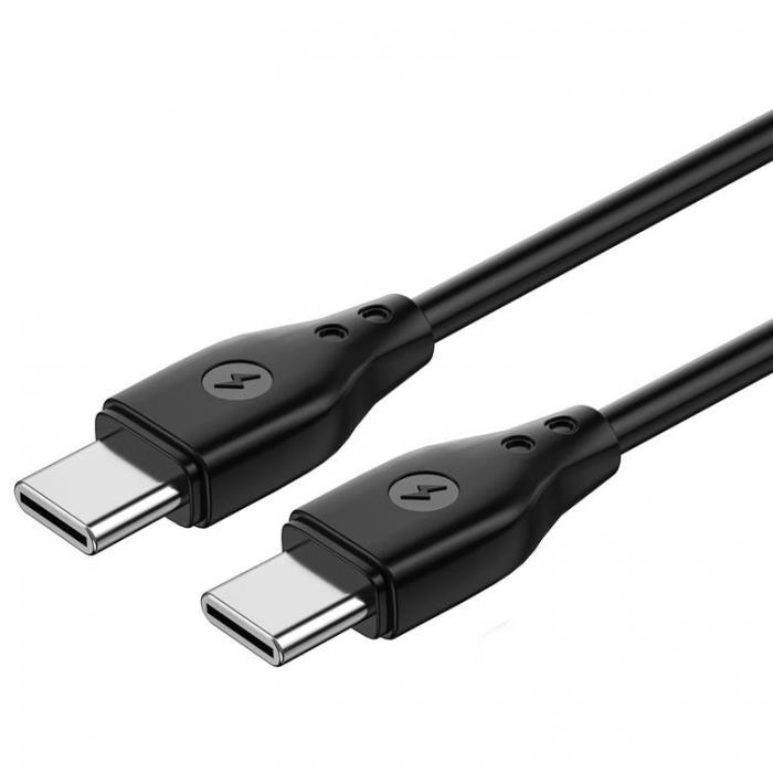 WIWU - WIWU USB-C Till USB-C 67W Kabel 1m Pioneer - Svart