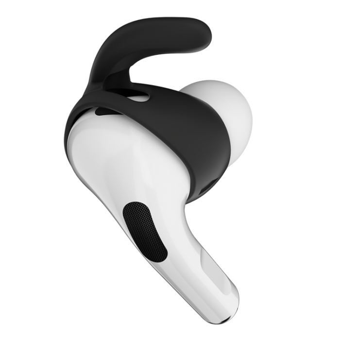 KeyBudz - KeyBudz Airpods Pro 2 Skal Earbuddyz - Svart