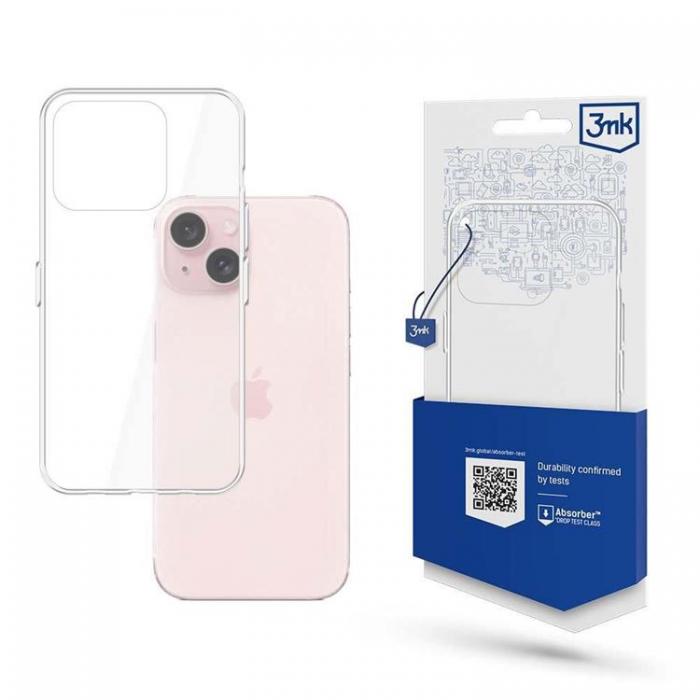 3MK - 3MK iPhone 15 Plus Mobilskal Armor - Transparent