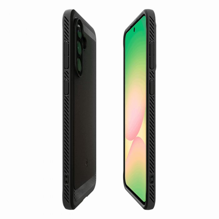 Spigen - Spigen Galaxy A56 5G Mobilskal Rugged Armor - Matte Svart