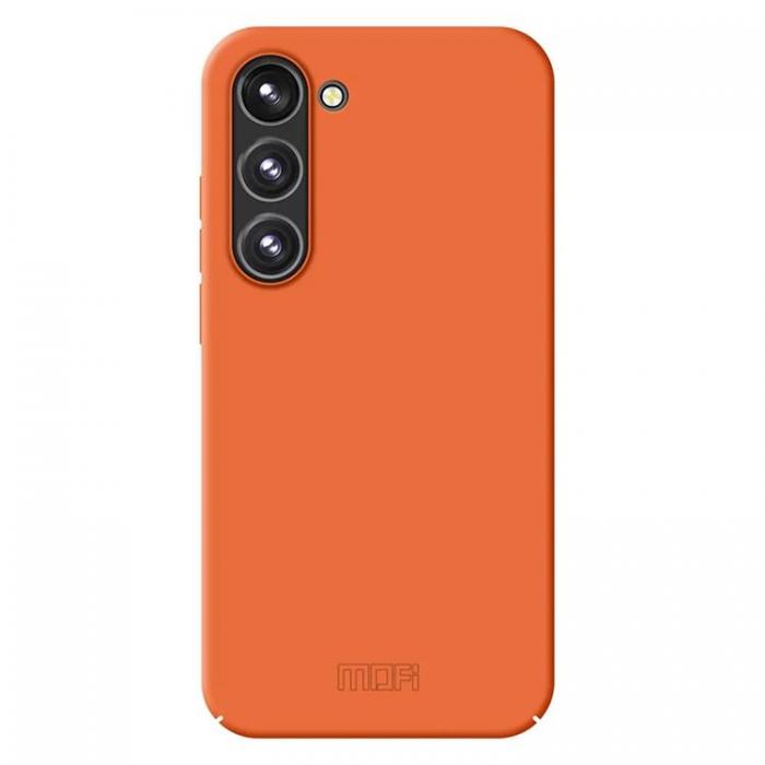 Mofi - Mofi Galaxy S24 Plus Mobilskal JK Qin Series - Orange