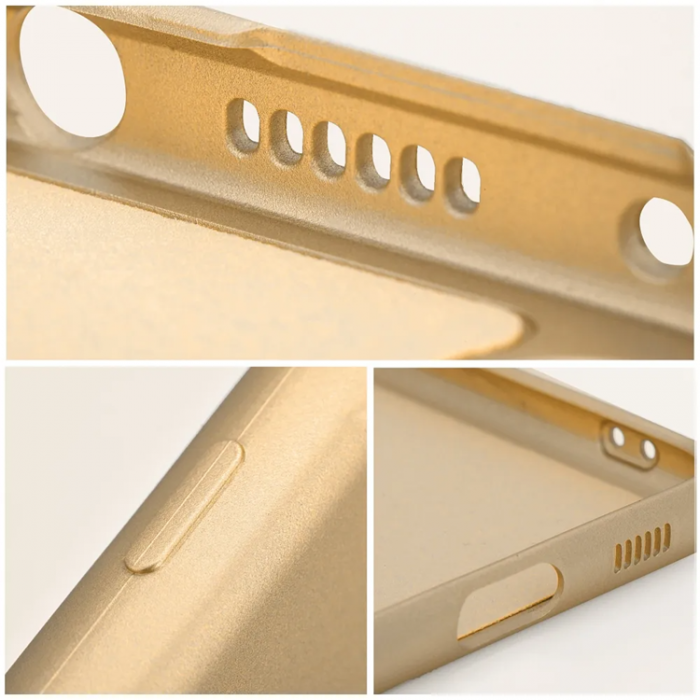 A-One Brand - Xiaomi Redmi Note 14 Pro 4G Mobilskal Metalllic - Guld