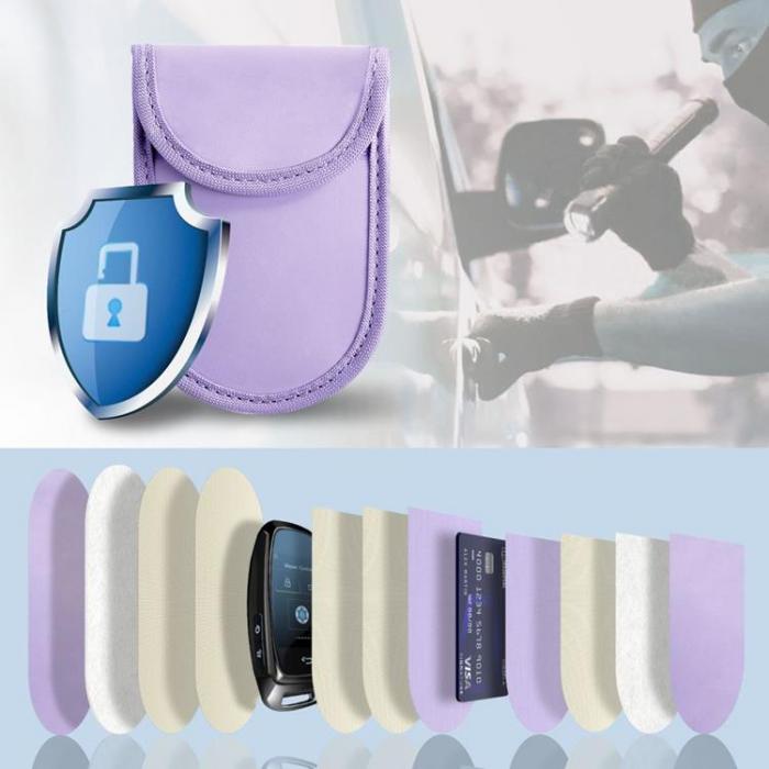 Tech-Protect - Tech-Protect Nyckells RFID Signal Blocker Faraday Skal - Lavender