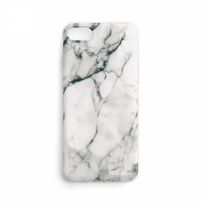 Wozinsky - Wozinsky Galaxy A22 4G Mobilskal Marble - Vit