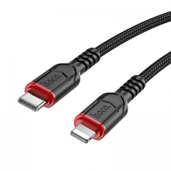 Hoco - Hoco USB-C till Lightning 27W 3m Kabel X59 - Svart