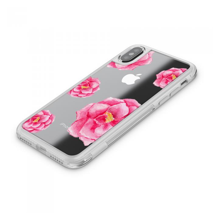 UTGATT5 - Fashion mobilskal till Apple iPhone X - Big flowers