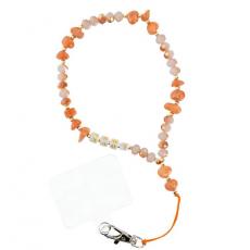 A-One Brand - Love Halsbandsrem för mobiler längd 44 cm - Orange