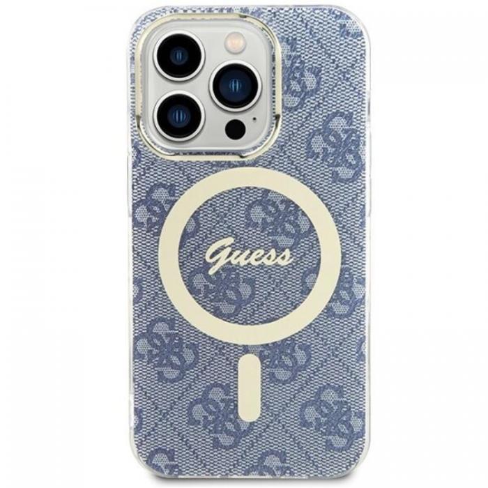 Guess - Guess iPhone 15 Pro Max Mobilskal Magsafe IML - Bl