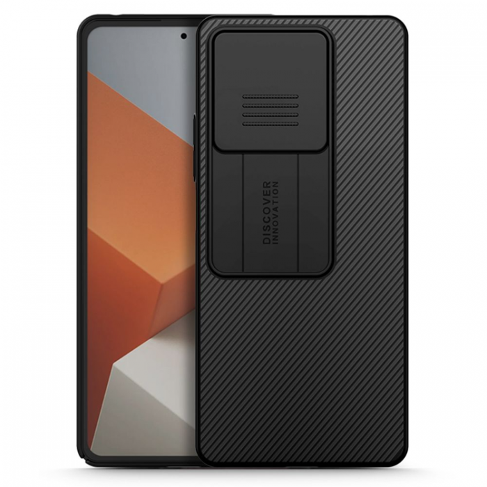 Nillkin - Nillkin Xiaomi Redmi Note 13 5G Mobilskal Camshield - Svart