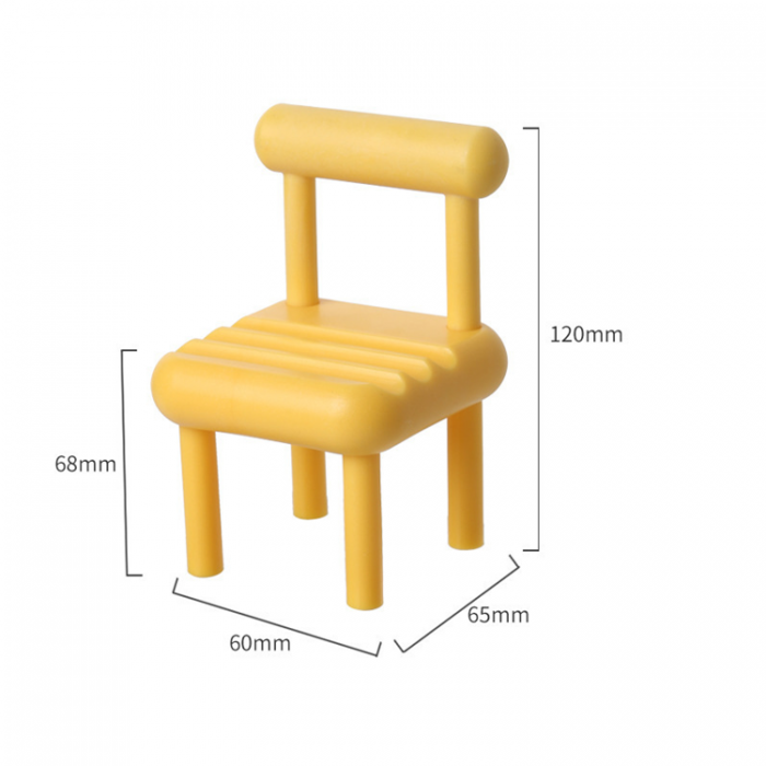 A-One Brand - Mobilhllare - Bord Chair - Gul