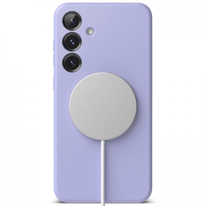 Ringke - Ringke Galaxy S25 Plus Mobilskal Magsafe Silikon Magnet - Lavender