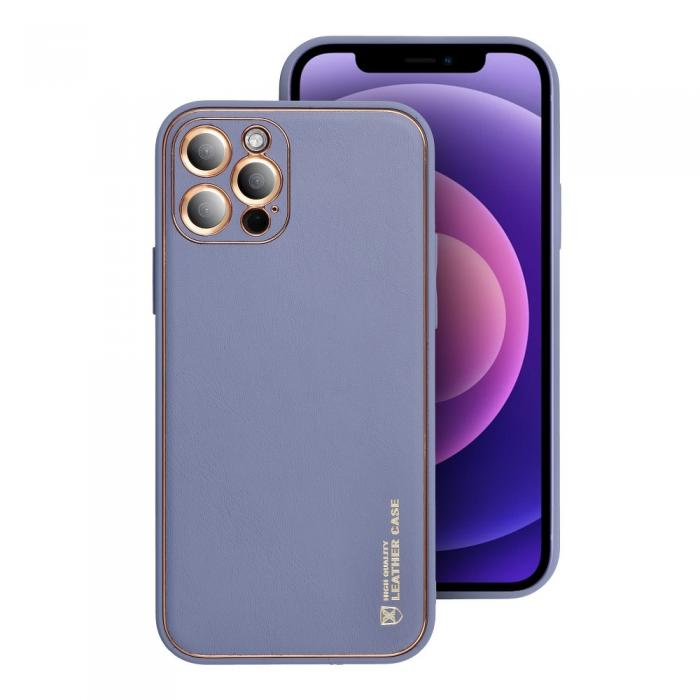 OEM - Forcell LEATHER skal till iPhone 11 PRO Bl