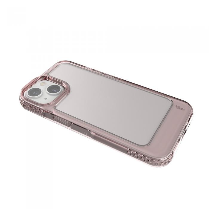 OEM - iPhone 15 Clear Pink Rubber Case