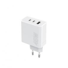 Maxlife - Maxlife Snabbladdare 45W 2x USB-C Till USB PD QC MXTC-07-45ACC