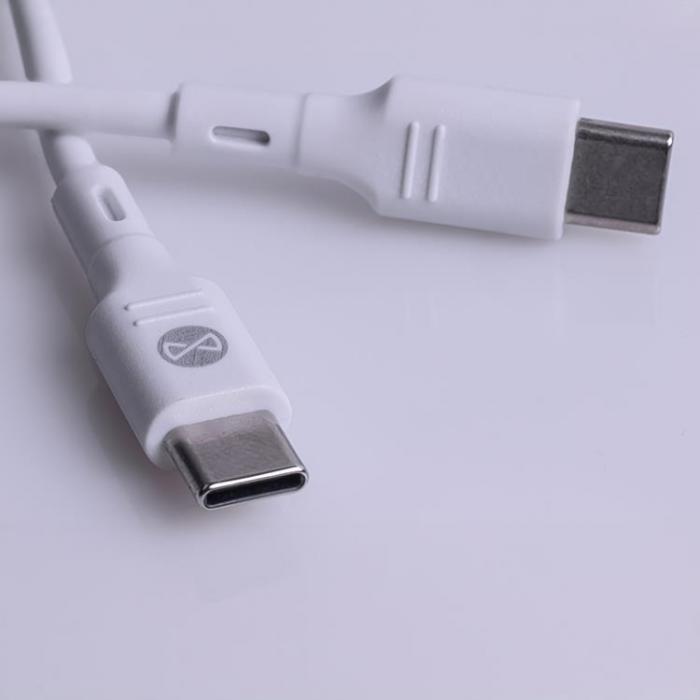 Forever - Forever Snabbladdare 30W USB/USB-C med Kabel 60W PD QC