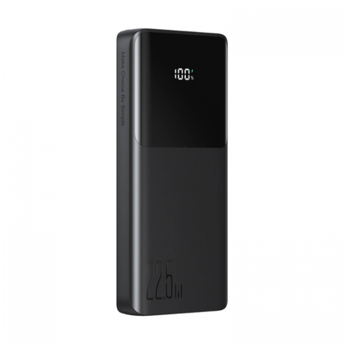 Joyroom - Joyroom Powerbank 10000mAh 22.5W med Tv Inbyggda kablar - Svart