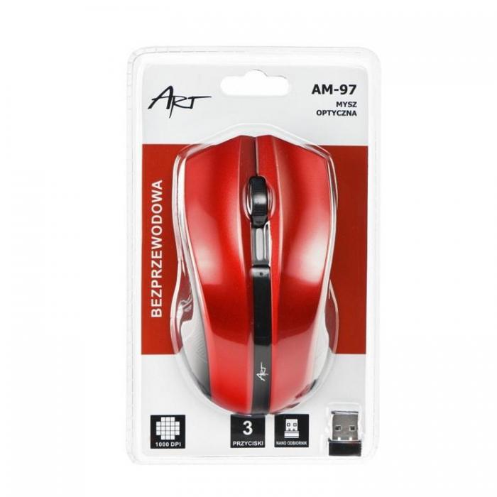 Art - Art trdls Mus USB AM-97 Optisk - Rd