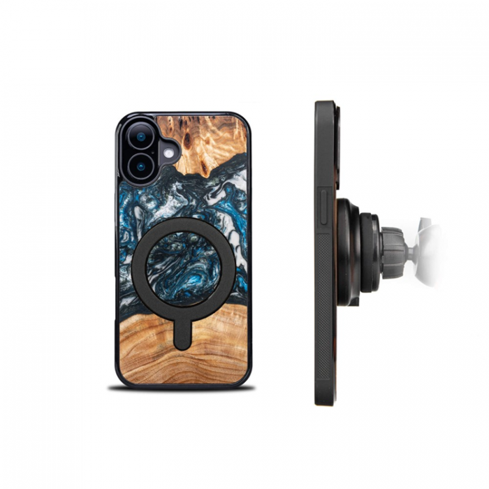 Bewood - Bewood iPhone 16 Plus Mobilskal MagSafe Unique Planets Earth