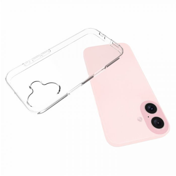 A-One Brand - iPhone 16 Plus Mobilskal Slim 2mm - Transparent