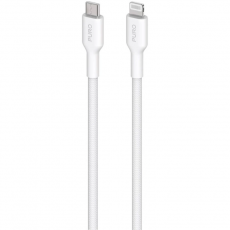 Puro - Puro Plain USB-C - Lightning Kabel för Apple med MFI 2.0 2.4A 2m - Vit