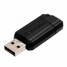 Verbatim - Verbatim Pendrive 64GB USB-A 2.0 PinStripe - Svart