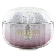 Guess - Guess Bluetooth Earphones TWS Glitter Gradient Pink