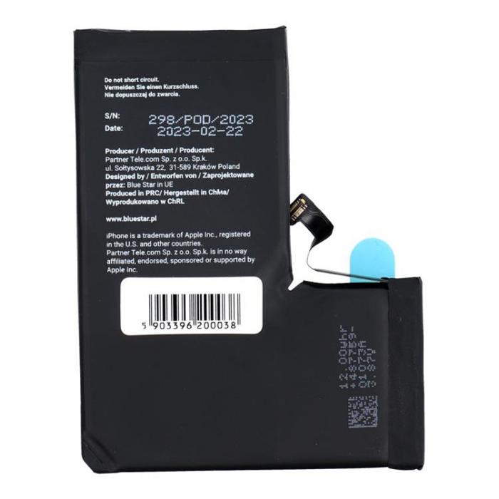 Blue Star - Blue Star iPhone 13 Pro Batteri HQ 3095 mAh