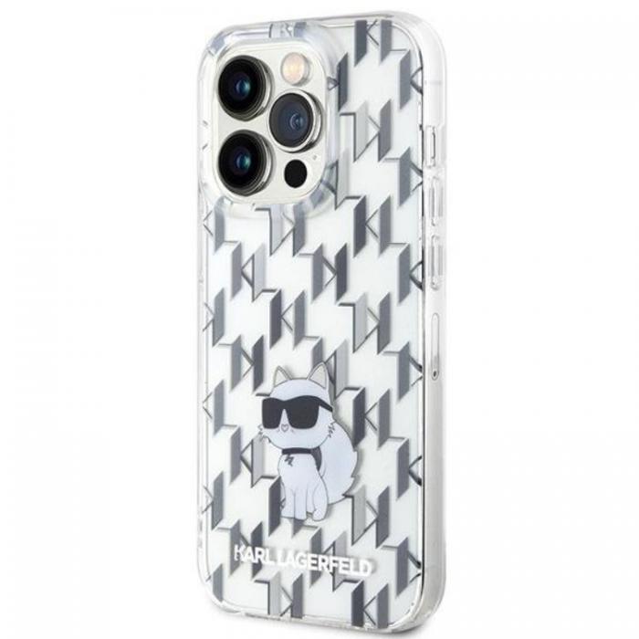 KARL LAGERFELD - Karl Lagerfeld iPhone 15 Pro Max Mobilskal Monogram Choupette