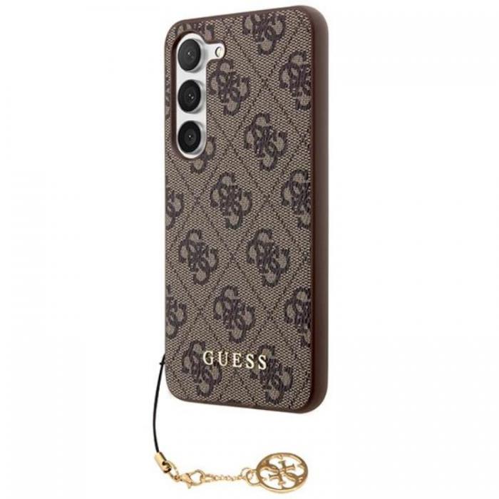 Guess - Guess Galaxy S24 Mobilskal Charms Collection - Brun