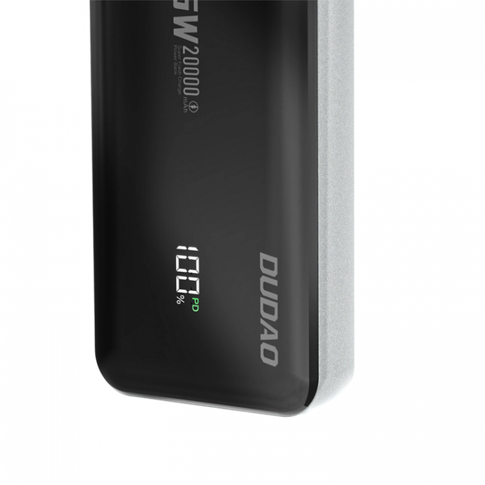 Dudao - Dudao Powerbank K65 20000mAh 65W - Svart