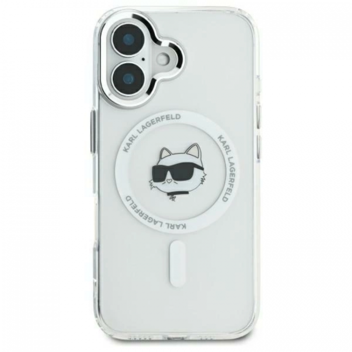 KARL LAGERFELD - Karl Lagerfeld iPhone 16 Pro Max Mobilskal MagSafe Choupette