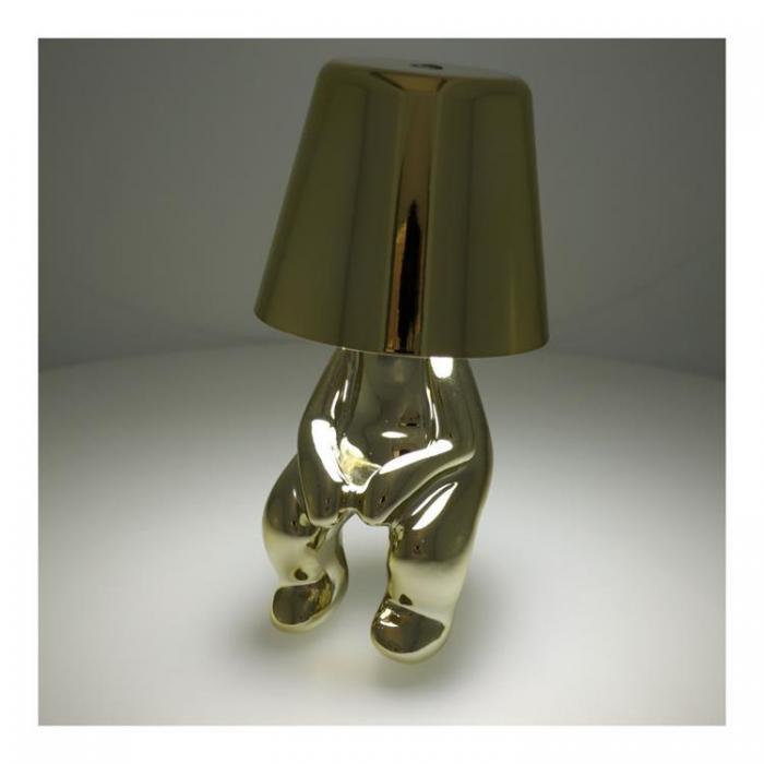 A-One Brand - Bordslampa Vid Sngen GOLD MAN Seat (model 2) MLTL