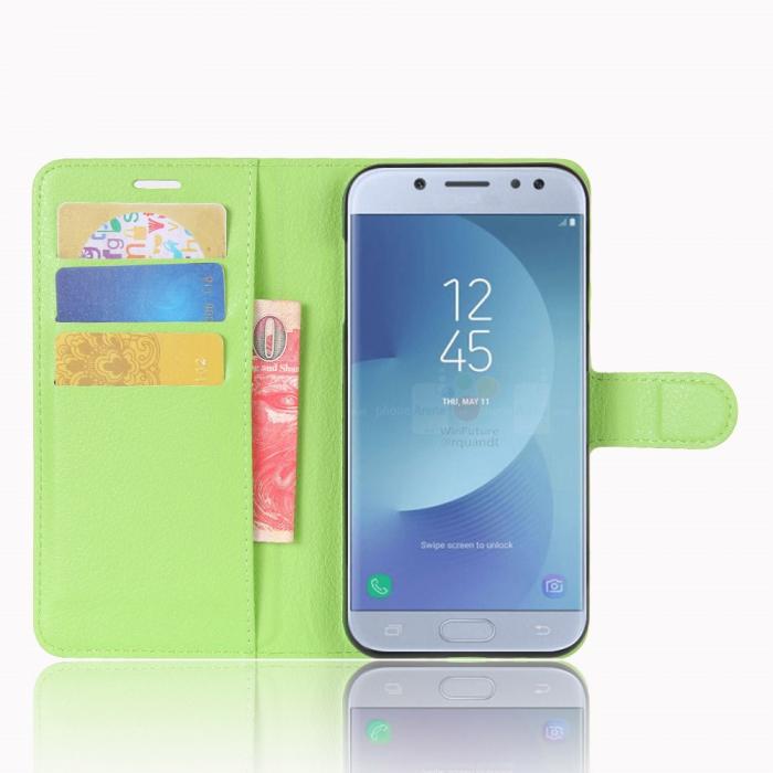 UTGATT5 - Plnboksfodral till Samsung Galaxy J3 (2017) - Grn